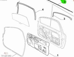 Fiat Grande Punto Kapı Fitili  OPAR 51864556 51987252