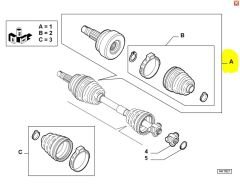 FIAT FİORİNO Aks Kafası OPAR 71771183