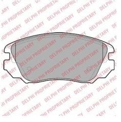 DELPHI LP2080 INSIGNIA A Ön Fren Balatası 605236