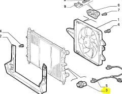 Fiat Fan Müşürü OPAR 7738581