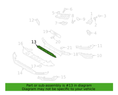 VOLVO XC90 Ön Tampon Orta Izgara - 31663497