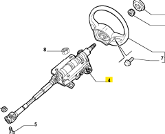 FIAT Punto Direksiyon Kolonu / Mili 46833923