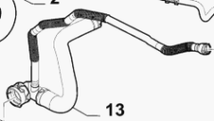 OPAR 52082462 RADYATÖR SU HORTUMU