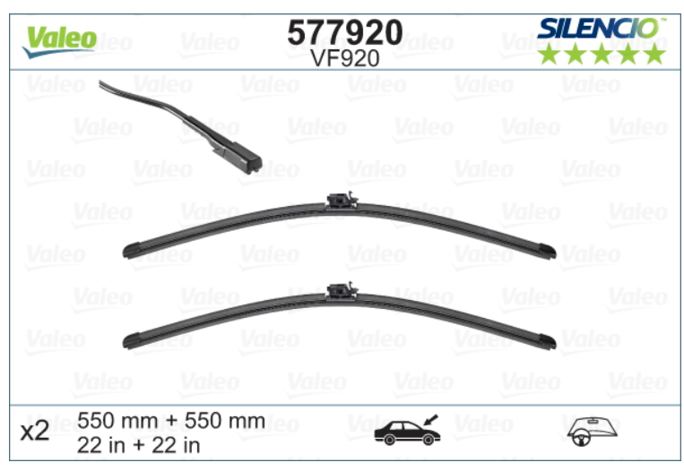 MERCEDES B / C / GLC / EQC Serisi Silecek Takımı 577920