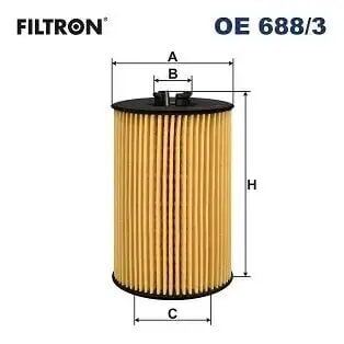 FILTRON OE688/3 Yağ Filtresi