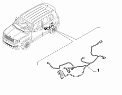OPAR 52151576 JEEP RENEGADE KABLO TESİSATI