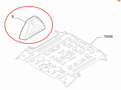 Fiat Doblo Arka Çamurluk İç sacı Sağ OPAR 52087845