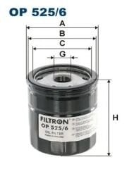 FILTRON OP525/6 Yağ Filtresi 03L115561