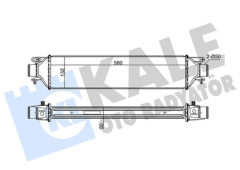 FIAT Turbo Radyatörü / İntercooler - 010CAC030