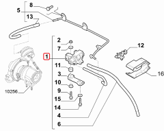 FIAT 500L Selenoid / Egr Valfİ 55254995