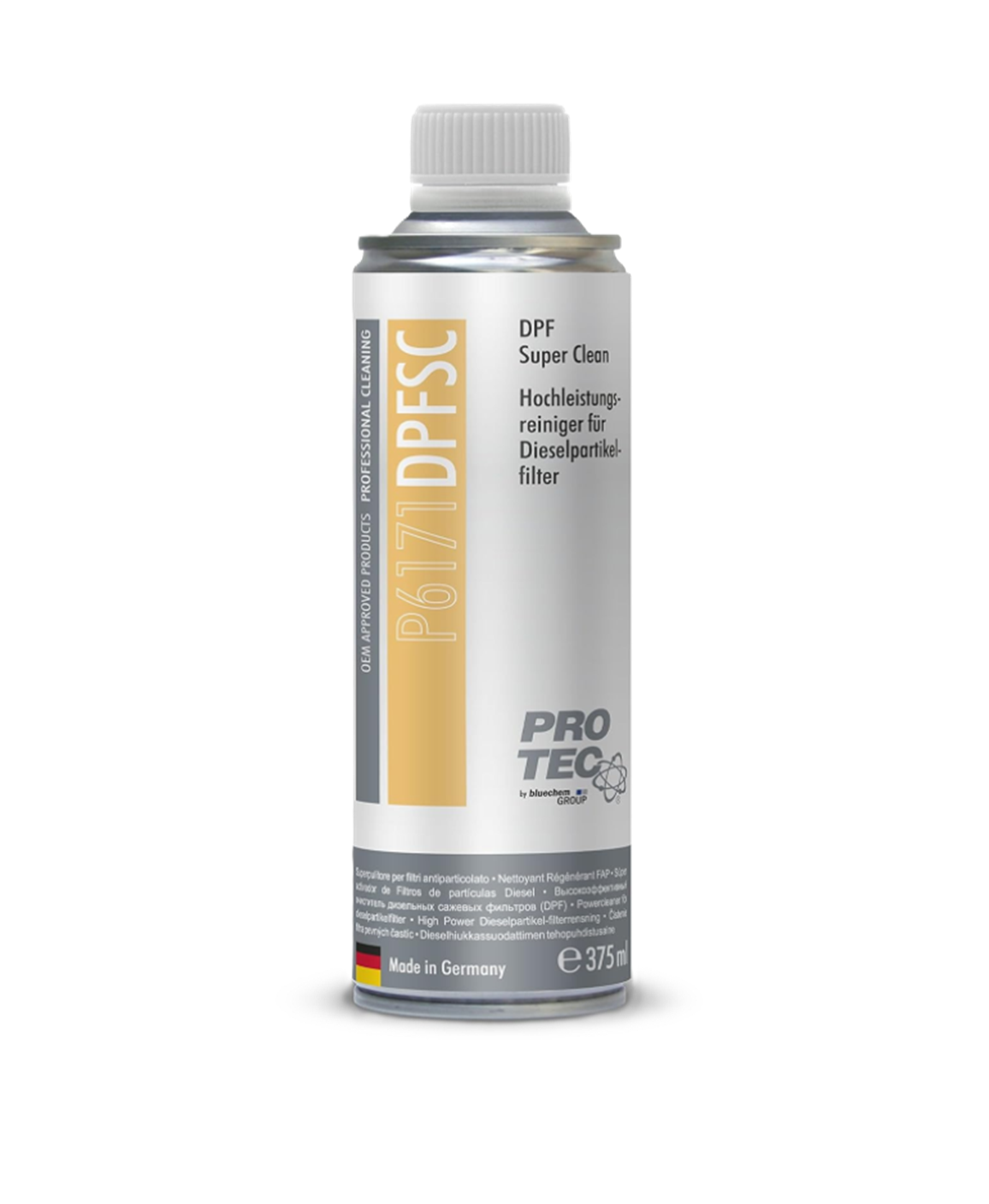 PROTEC DPF Dizel Partikül Filtre Süper Temizleme Yakıt Katkısı 375 Ml