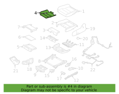VOLVO 32392290 XC40 Ön Koltuk Isıtma Pedi