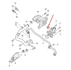Volvo XC40 S60 S80 V70 XC60 XC90 Termostat 31686046