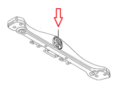 PORSCHE VW AUDI Q7 Touareg Cayenne Şanzıman Takozu 95537505720
