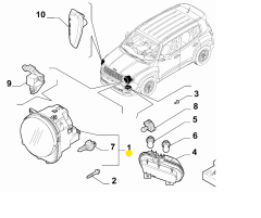 JEEP Far - 52099667