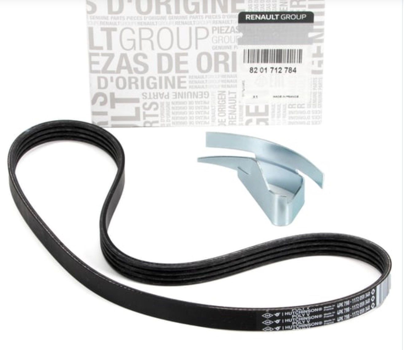 MAIS 8201712784 CLİO 5 Kanallı V Kayışı Set 4PK798 / 8201734272 / 117205934R