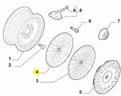 Linea Jant Kapağı 51903835