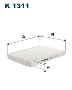 FILTRON K8018 Polen Filtresi 5Q0819644