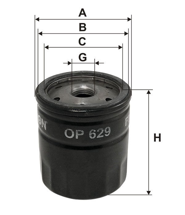 FILTRON OP629 Yağ Filtresi
