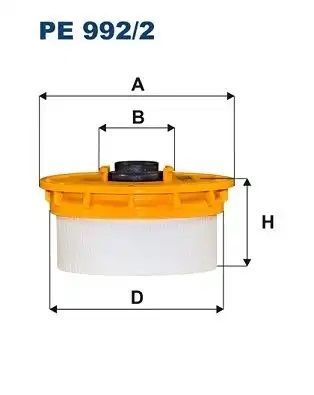 Yakıt Filtresi FILTRON PE 992/2