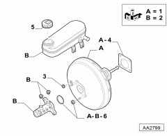 OPAR 77367078 Fiat Ducato Westinghouse Servo Fren Fren