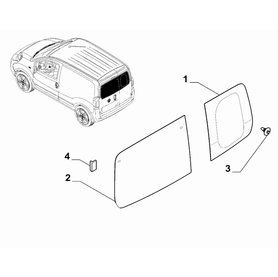 DOBLO Cam Sabitleme Klipsi 1361173080
