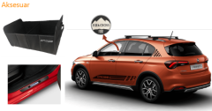 Fiat Egea Cross Lansman Kiti (Sticker+Logo+Düzenleyici+Tavan Atkı+Çıta ) 59360647