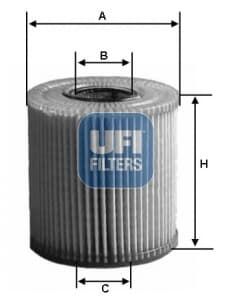 Yağ Filtresi  | UFI 2504900