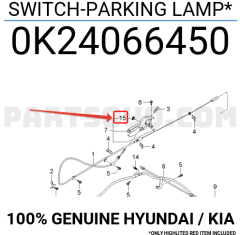 Kia Sephia Sportage El Fren Tabanca Swici 0K24066450