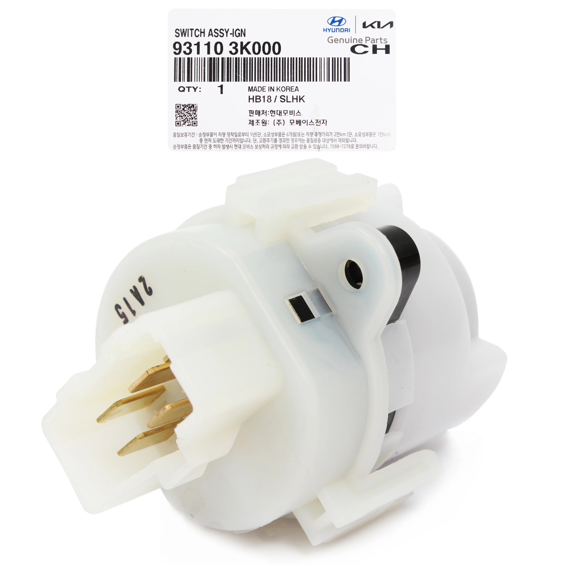 KIA HYUNDAI Rio Santa Fe Kontak Anahtar Switch 931103K000