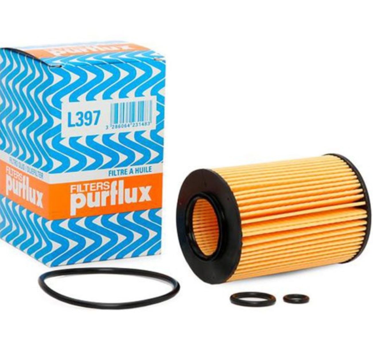 Yağ Filtresi Cıvıc  Accord 08> CR V 2.2 İ-Dtec Dpf  | Purflux L397