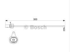 A4/A5/A6/A7 Ön Balata İkaz Kablosu 1987474505