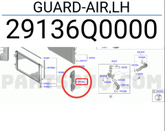 Hyundai i20 Radyatör Muhafaza Bakali̇ti̇ Sol 29136Q0000