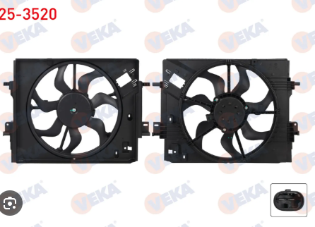 Renault Clio 5-V Fan Motoru 1.0 TCE 214815462R | VEKA 253520