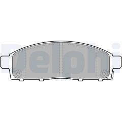 DELPHI LP2074 / L200 Ön Fren Balatası 4605A284