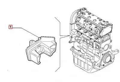 Motor Kulak Braketi OPAR 55254781