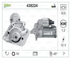 VALEO 446770 CLIO II-III/MEGAN II-III Marş Motoru 233003329R