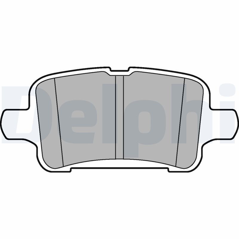 DELPHI LP3218 ARKA FREN BALATASI	 39037199