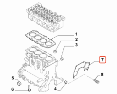 Fiat Freemont Motor Bloğu Muhafazası 55261697 55233835
