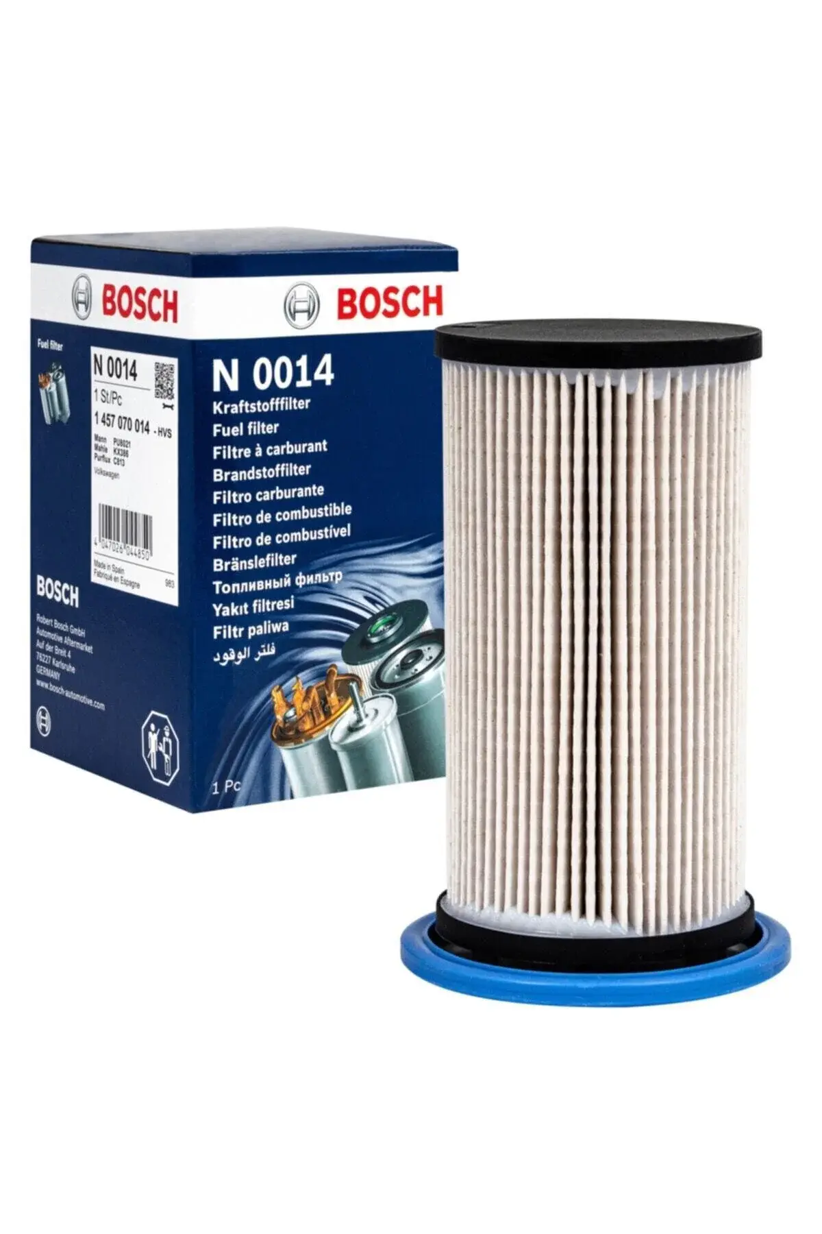 BOSCH 1457070014  Yakıt Dizel Filtre  5Q0127177D