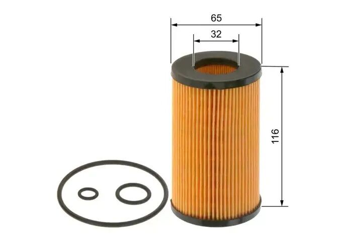 BOSCH 0986TF0011 Mercedes Benz Sprinter W906 Euro 4 Yağ Filtresi