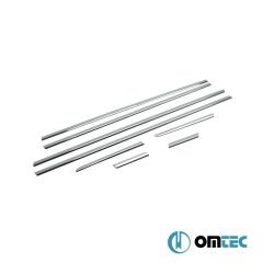 OMTEC 2508141 Fiat Linea Aksesuar Cam Çıtası (Parlak) (2007-2018) 55176161