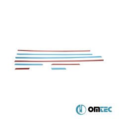 OMTEC 2508141 Fiat Linea Aksesuar Cam Çıtası (Parlak) (2007-2018) 55176161