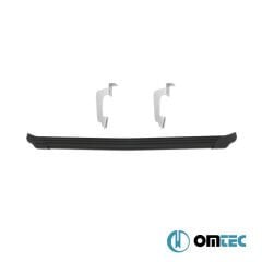 OMTEC 2524940B Arka Koruma Elegance (Siyah) Alu. - Fiat Doblo - MVN 263 - (2010-2021)