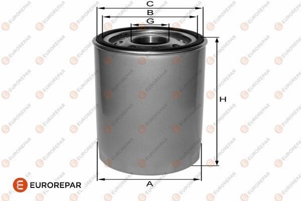 EUROREPAR 1682280380 Yağ Filtresi VW 1,2 TSI-1,4 TSI 04E115561H