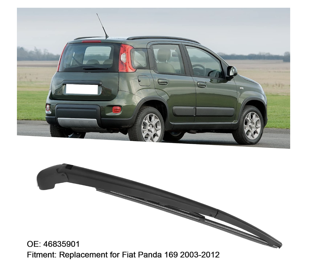 Fiat Panda Arka Silecek Kolu 46835901