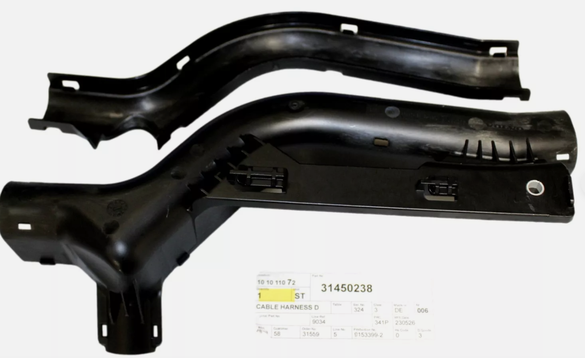 VOLVO Motor Kablo Demeti Kanalı 31450238 , 31346727