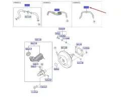 HYUNDAİ 59130Q0000 FREN YARDIMCI HORTUMU
