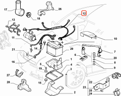 Fiat Akü Kablosu OPAR 51729510 / 46842084