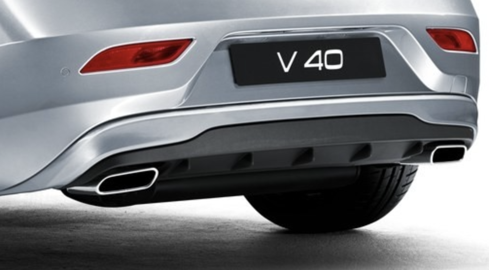 VOLVO V40 Arka Tampon Difüzörü 39814229
